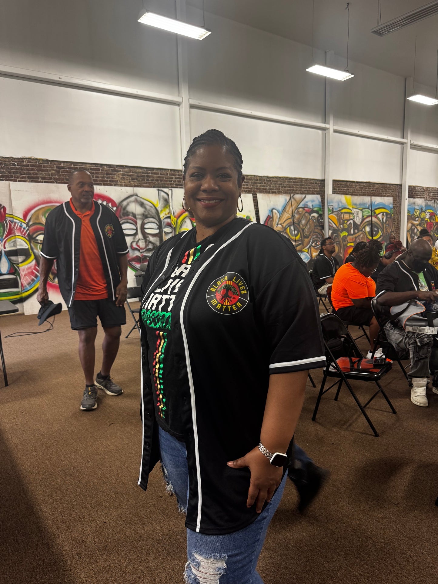 Exclusive BLM GRASSROOTS BASEBALL JERSEY