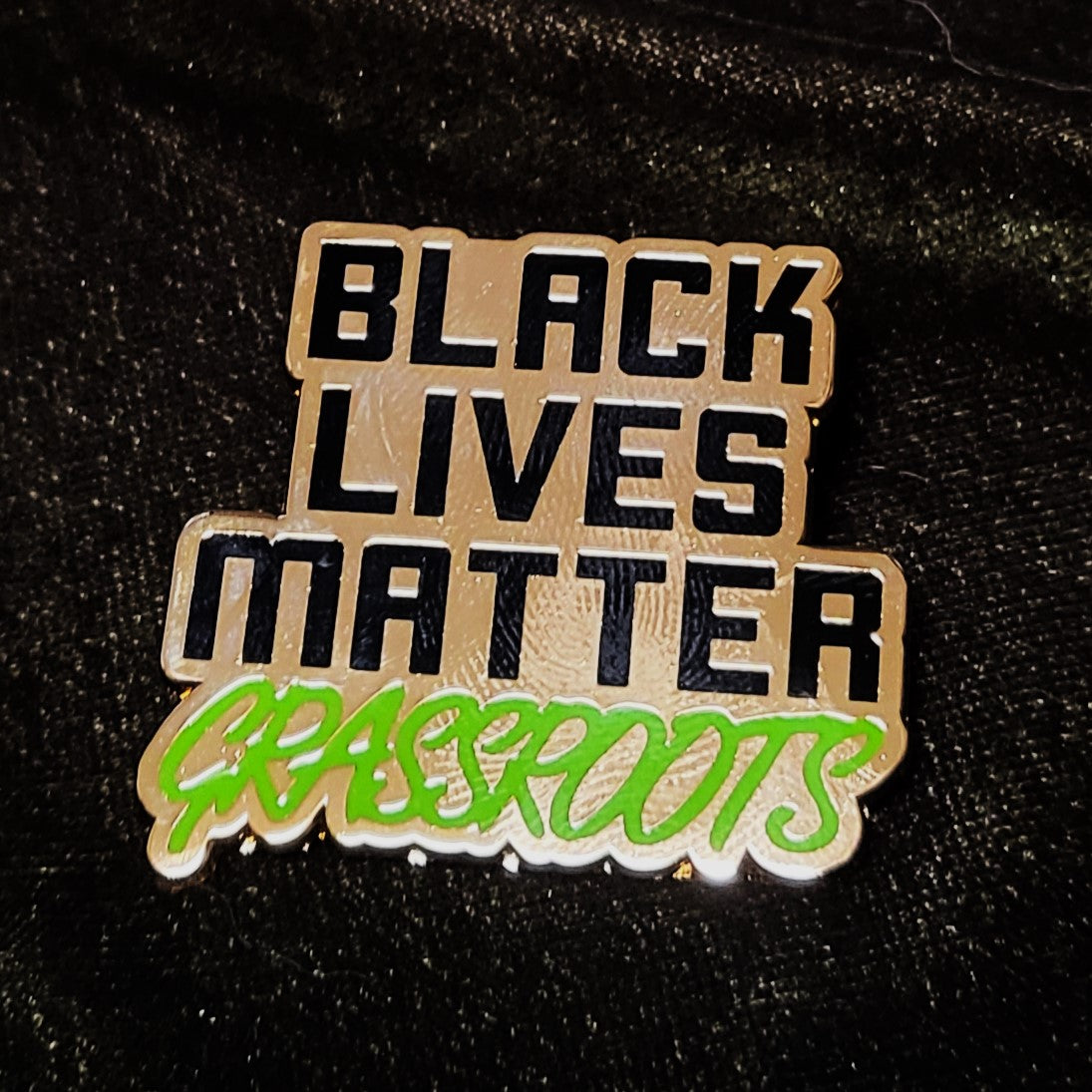 Black Lives Matter Grassroots Pin