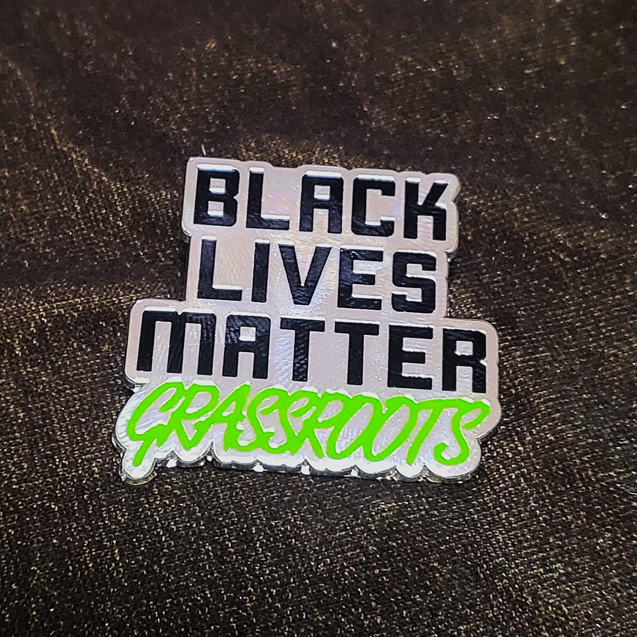 Black Lives Matter Grassroots Pin