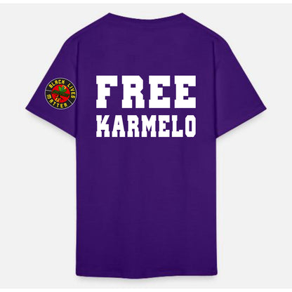 Black Lives Matter Grassroots T-Shirt - Free Karmelo