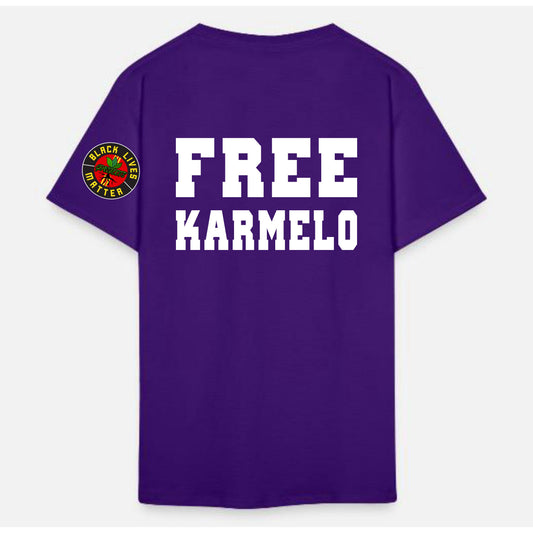 Black Lives Matter Grassroots T-Shirt - Free Karmelo
