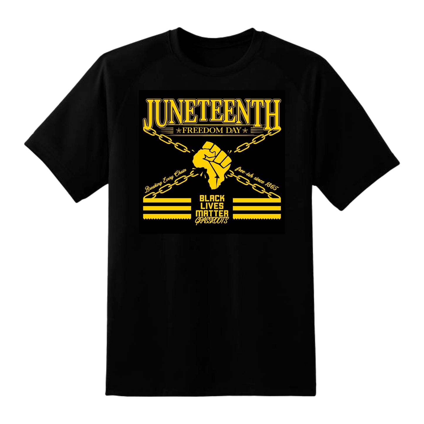 Black Lives Matter Grassroots T-Shirt - Juneteenth
