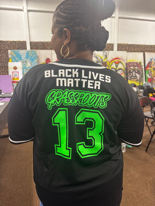 Exclusive BLM GRASSROOTS BASEBALL JERSEY